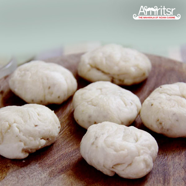 round dough balls for samosa