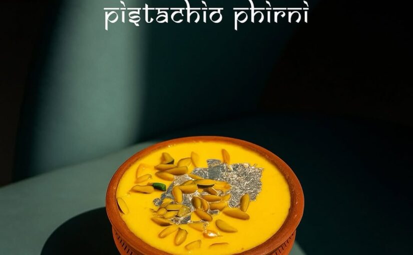 Special Pistachio Phirni: A Royal Treat at Amritsr Restaurant Dubai