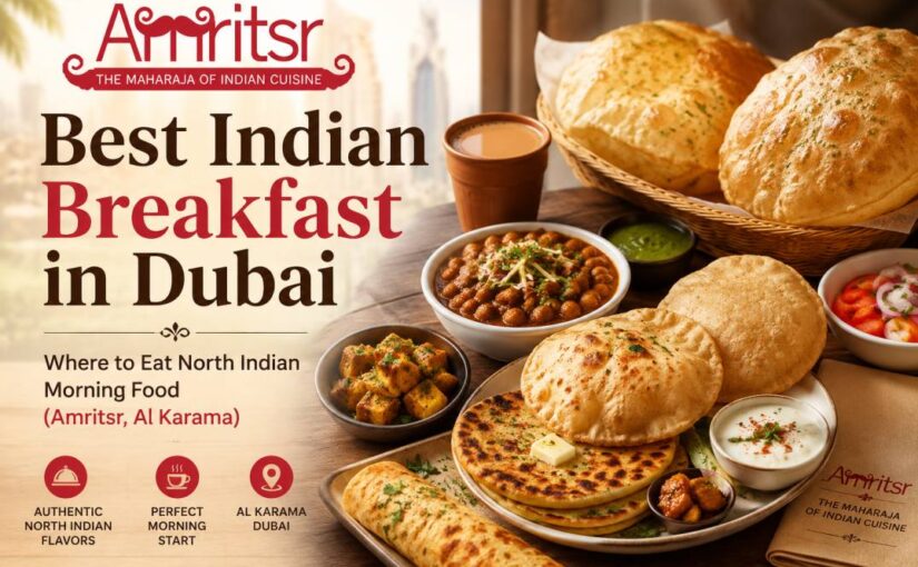 Best Indian Breakfast in Dubai – Where to Eat North Indian Morning Food